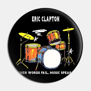 Eric Clapton Pin