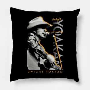 Dwight Yoakam Vintage Style Country Pillow