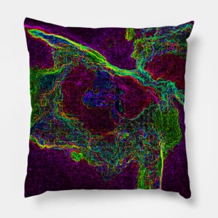 Black Panther Art - Glowing Edges 100 Pillow