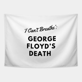 black lives matter,I Can't Breathe Yard Sign | Justice For George Floyd Yard Sign black history Tapestry