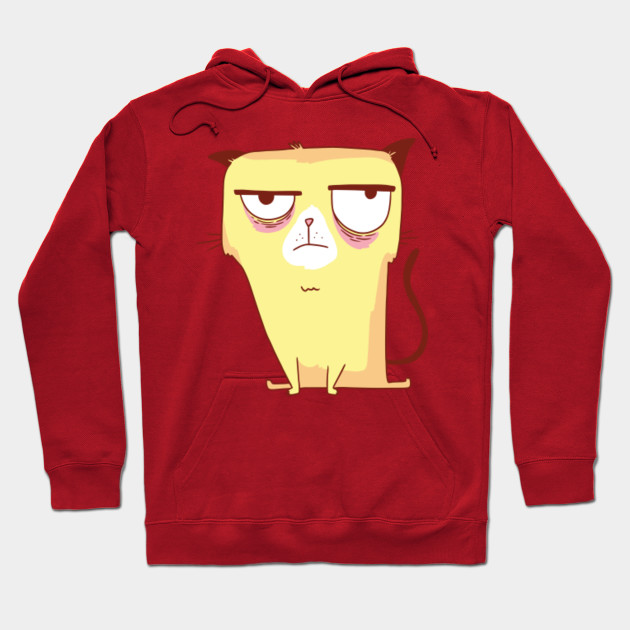 yellow cat hoodie