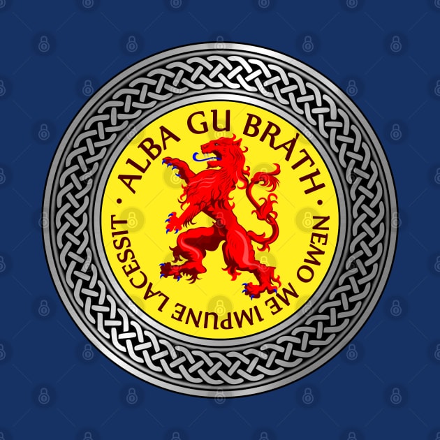 Alba Gu Brath Lion Rampant Knot by Taylor'd Designs