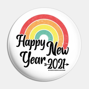 Happy New Year 2021 Pin