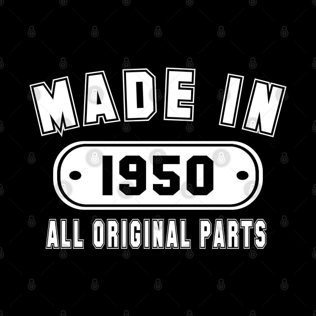 Made In 1950 All Original Parts by PeppermintClover