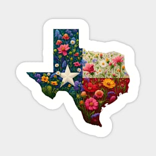 Texas Wildflowers - Texan Nature Magnet