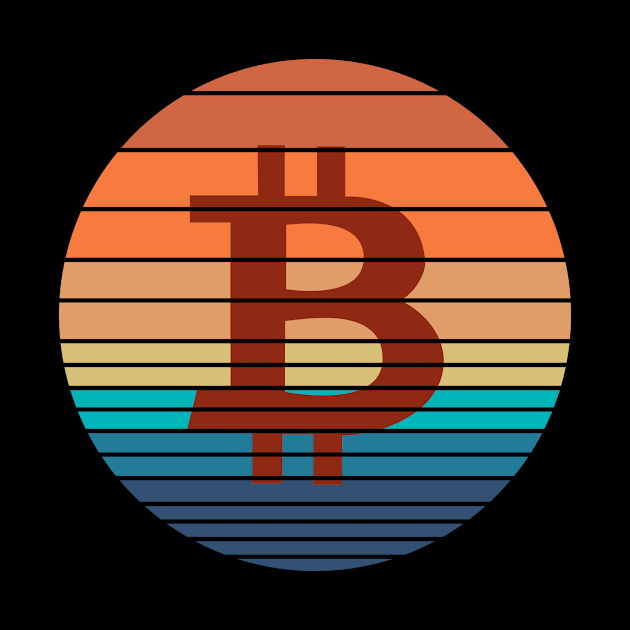 Bitcoin Retrowave by CryptoHunter