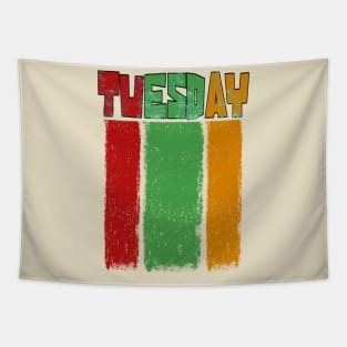 Tuesday Flag Tapestry