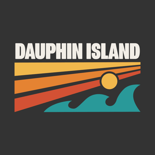 Dauphin Island Alabama Beach Mobile Bay Gulf of Mexico by PodDesignShop