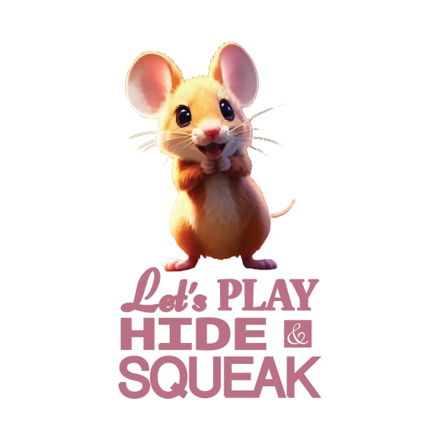 Just a Cute Mouse Wants to Play Hide and Squeak 7 by Dmytro