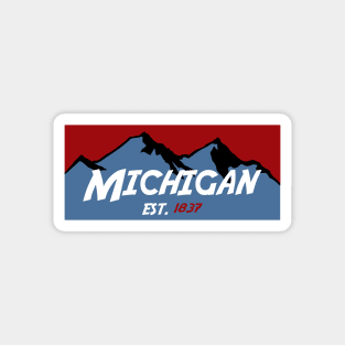 Michigan Mountains Magnet