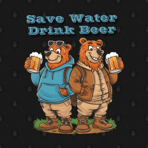 "Brew Buddies: Eco-Friendly Cheers" by WEARWORLD