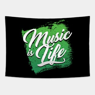 Music is Life Tapestry