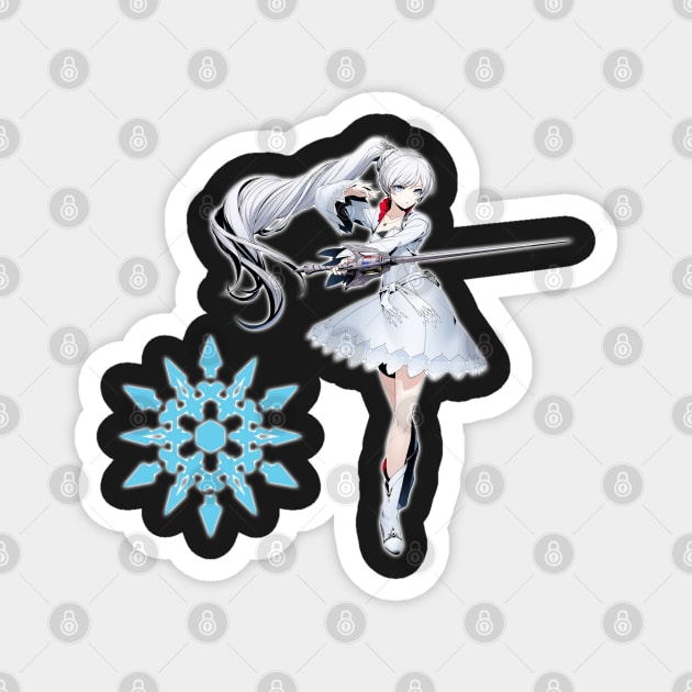 RWBY - Weiss Schnee Magnet by ReaperOfGrimm