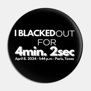 America's total eclipse 2024 Paris, texas an unforgettable blackout! Pin