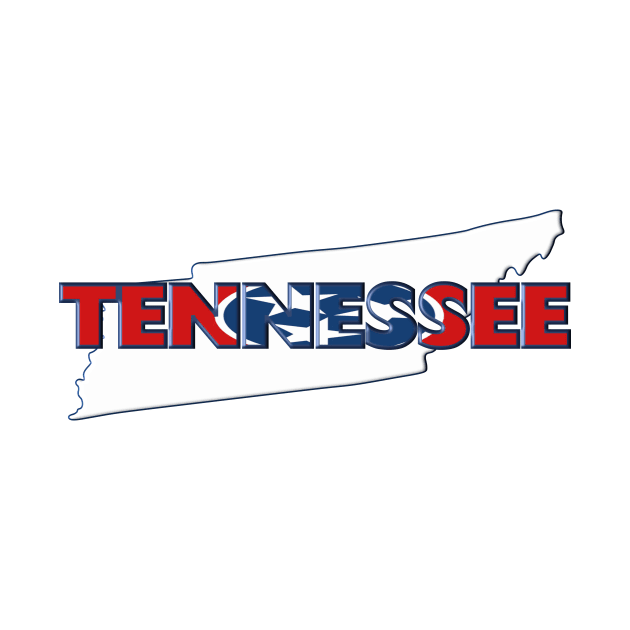 Tennessee Colored State Letters by m2inspiration