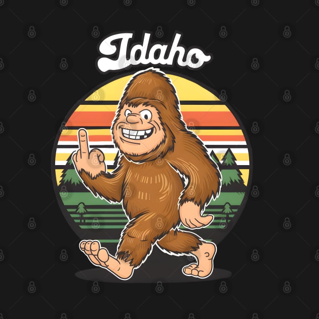 Idaho bigfoot - Hide and Seek World Champion by BobaTeeStore