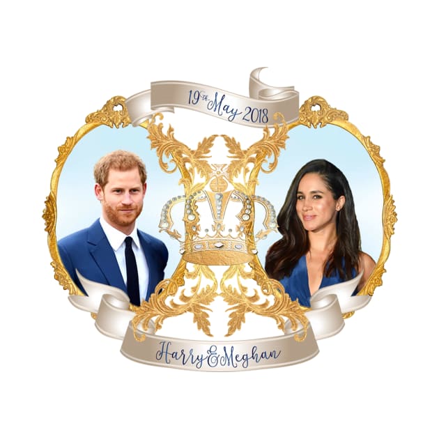Harry and Meghan Royal Wedding by PixDezines