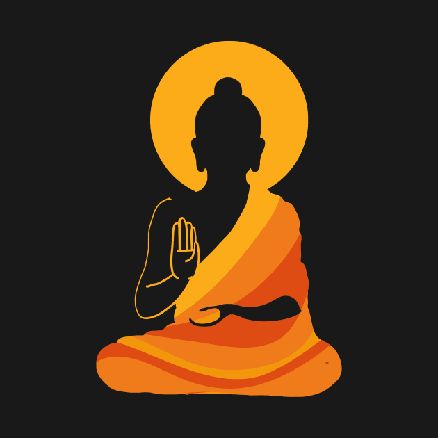 Buddha YingYang Zen Yoga Relax by JaydeMargulies