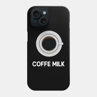 coffe milk Phone Case