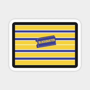 Blockbuster Video Throwback Magnet