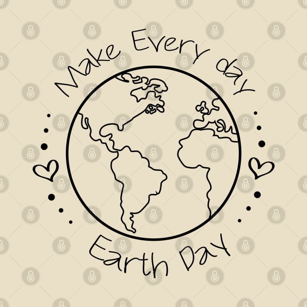 Earth day 2022 - Make every Day Earth Day - Go Planet It's Your Earth Day - Earth Day Is My Birthday - Earth Day Boho Rainbow Design by Mosklis