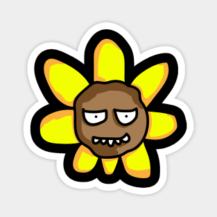 Unrelaxing Sun Flower Magnet