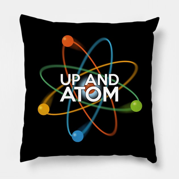 Up and Atom Pillow by Thisisnotme