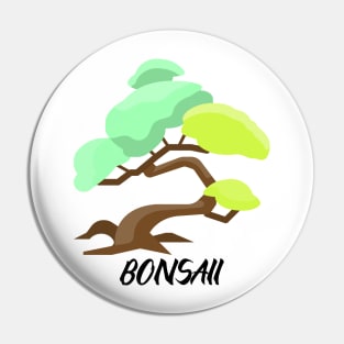 Bonsai Tree Green Peace Enviroment Pin