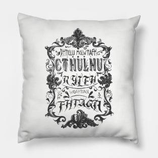 Cthulhu Waits Dreaming Pillow