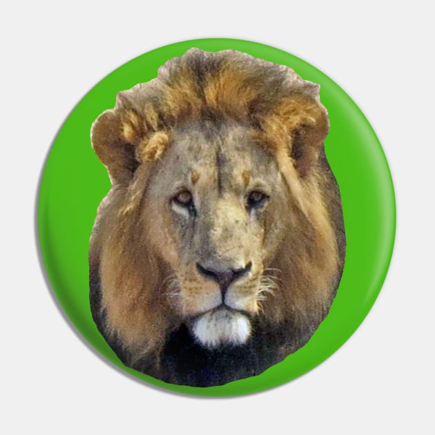 Lion Pin by ellenhenryart