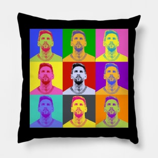 Warhol Messi Pillow