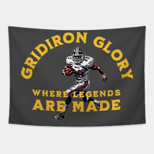 Gridiron Glory Player Tapestry