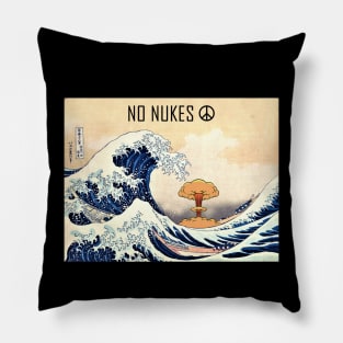 Hokusai No Nukes Pillow