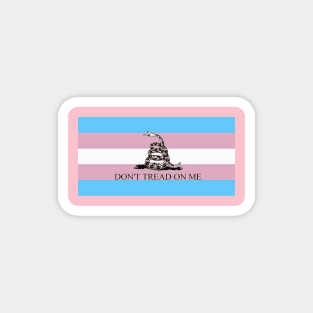 Gadsden Flag Trans Magnet