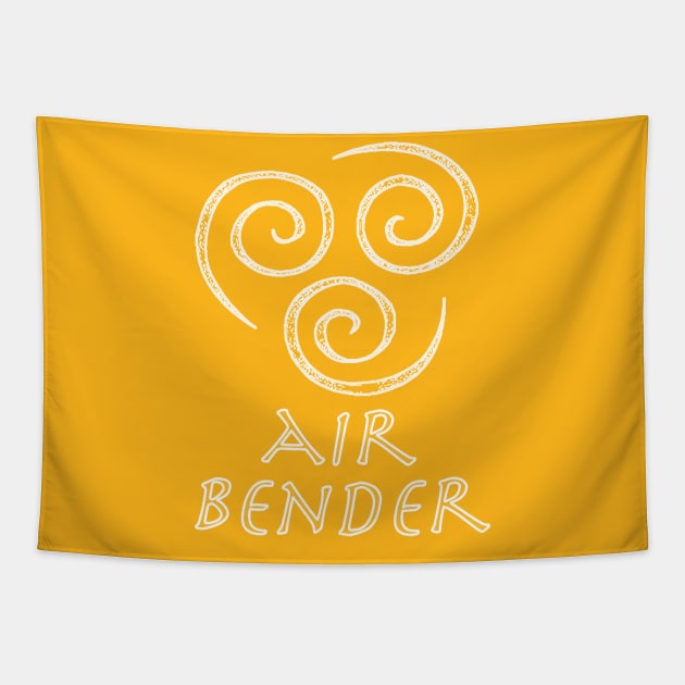 Air Bender Tapestry by Nazonian