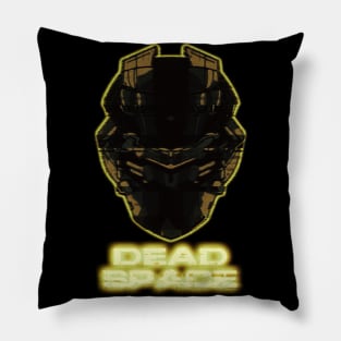 Glitchy Transmission (Sepia) Pillow