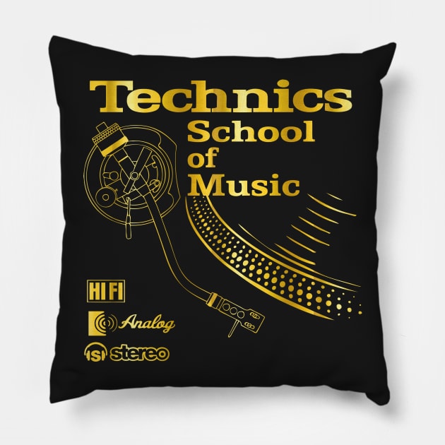 dj shirt Pillow by retroracing