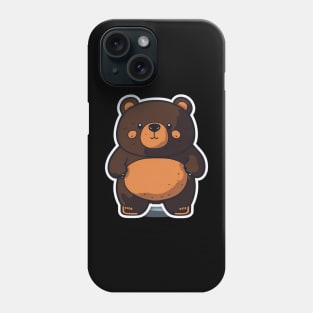 Cute Chubby Bear Phone Case