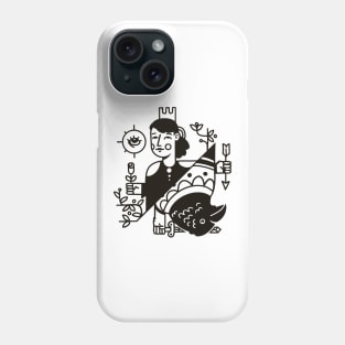 Rook and Queen Phone Case