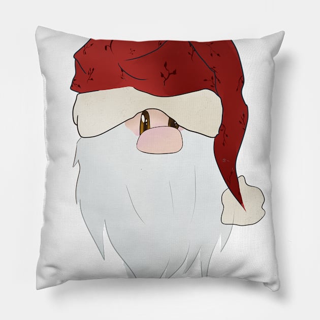 Cute Santa Claus Pillow by KyasSan