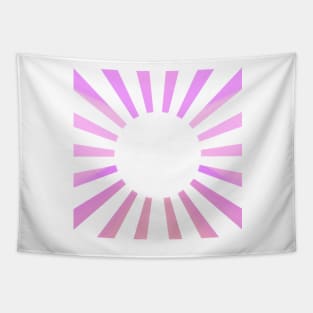 Pink Sun Tapestry