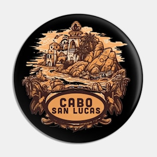 Cabo San Lucas Souvenir Mexico Family Group Trip Vacation Pin