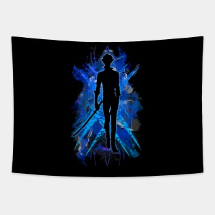 Blue Flame Tapestry