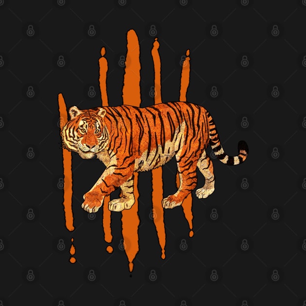 Tiger Paint by Peppermint Narwhal