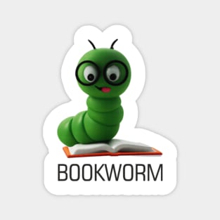 Bookworm Magnet