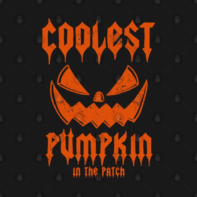Coolest Pumpkin In The Patch vintage by Myartstor 