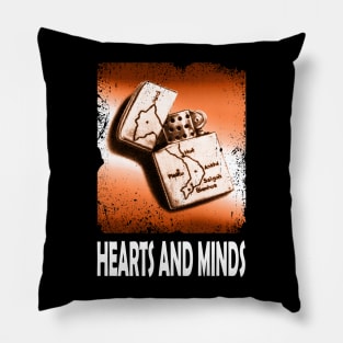 War and Peace and Minds Cinematic Apparel Pillow