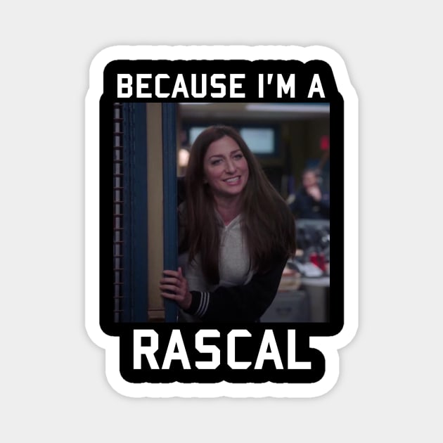 Brooklyn Nine-Nine: Gina Rascal Magnet by AlternativePunk