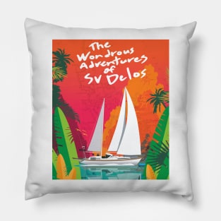 Adventures of SV Delos Pillow