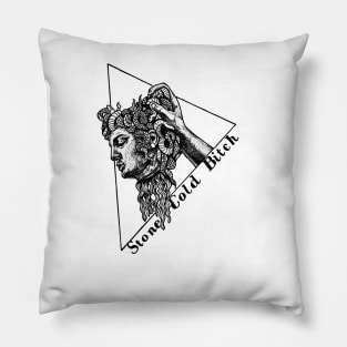 Medusa - Stone Cold B*tch Pillow